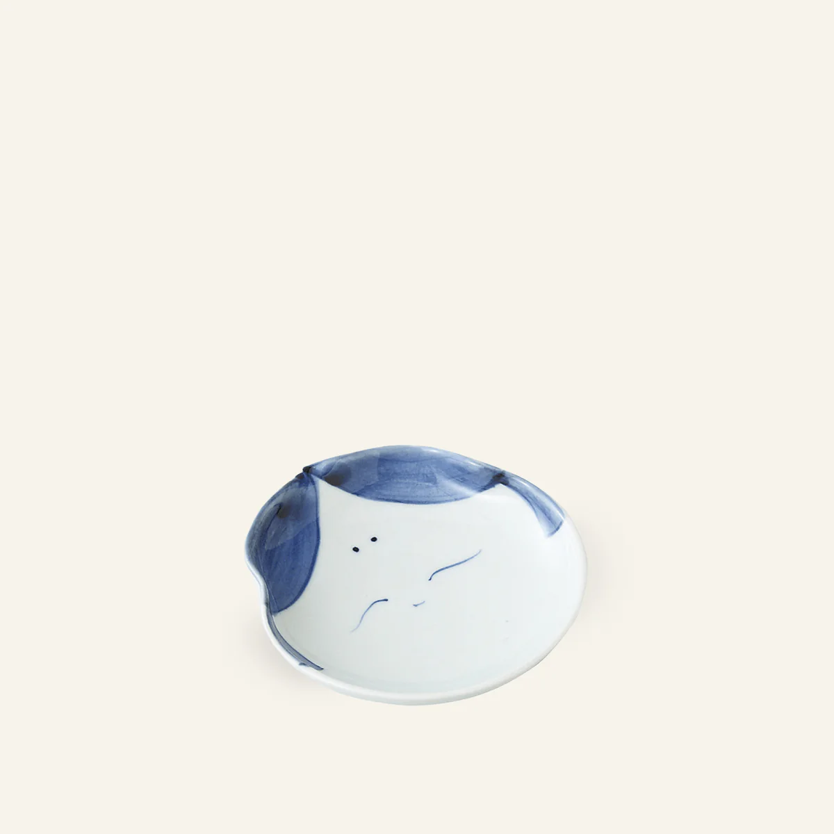 Coupelle en porcelaine Hasamiyaki "Okame"