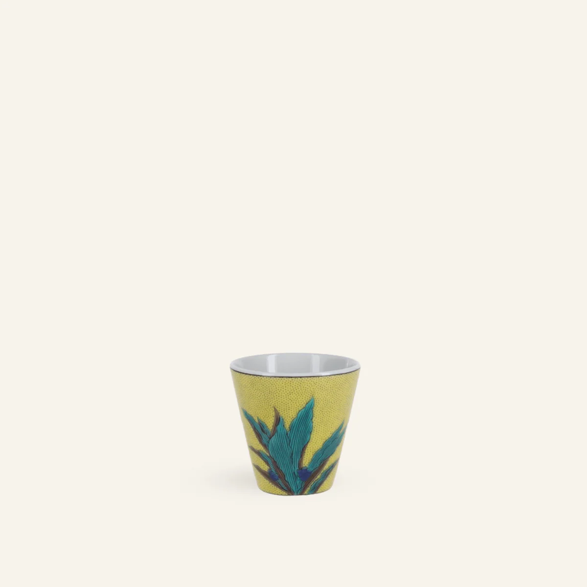 Verre à saké en porcelaine Kutaniyaki "Omoto"
