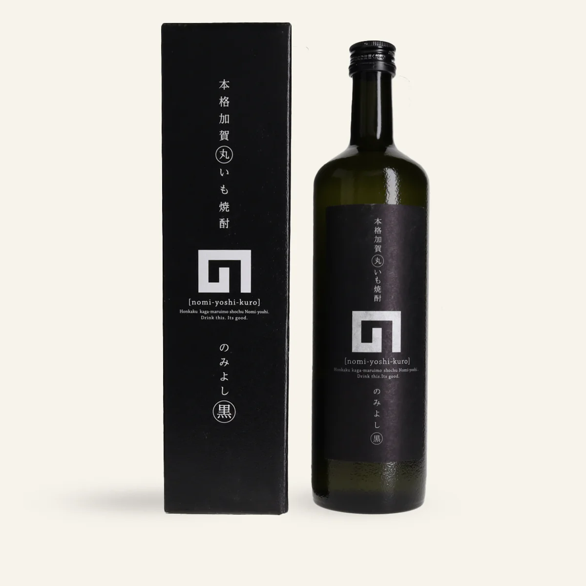 Boisson spiritueuse Shochu d'igname "Nomiyoshi" noir 720ml (25% vol.)