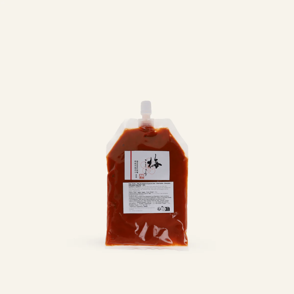 Ume kosho - Pâte de piment à la prune ume 300g