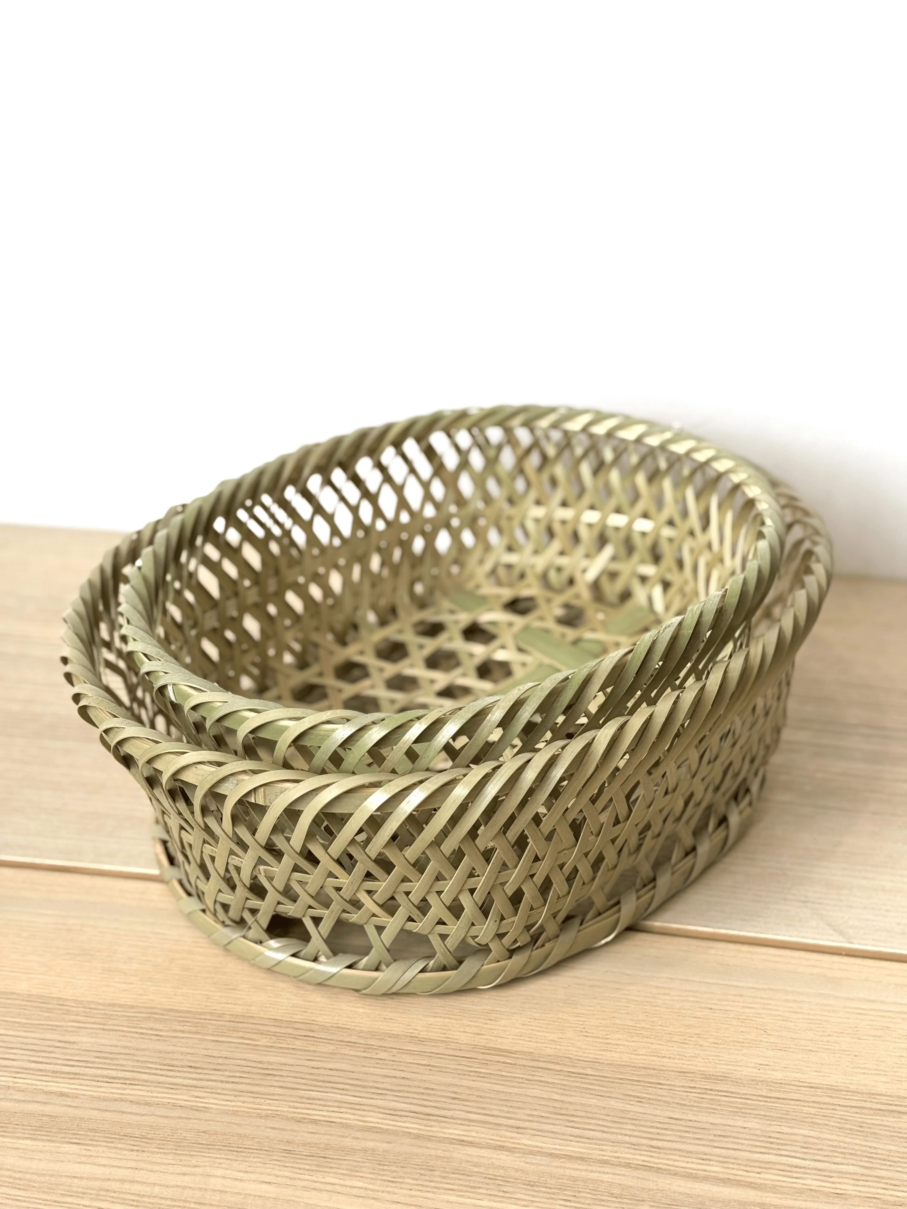 Égouttoir ovale en bambou Chawan Mego - Grand (Ø29cm) - Image 4