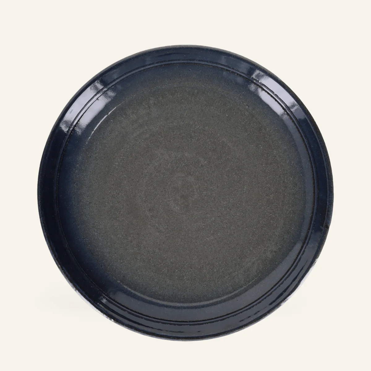 Assiette faïence fine Minoyaki "kasamakasa"