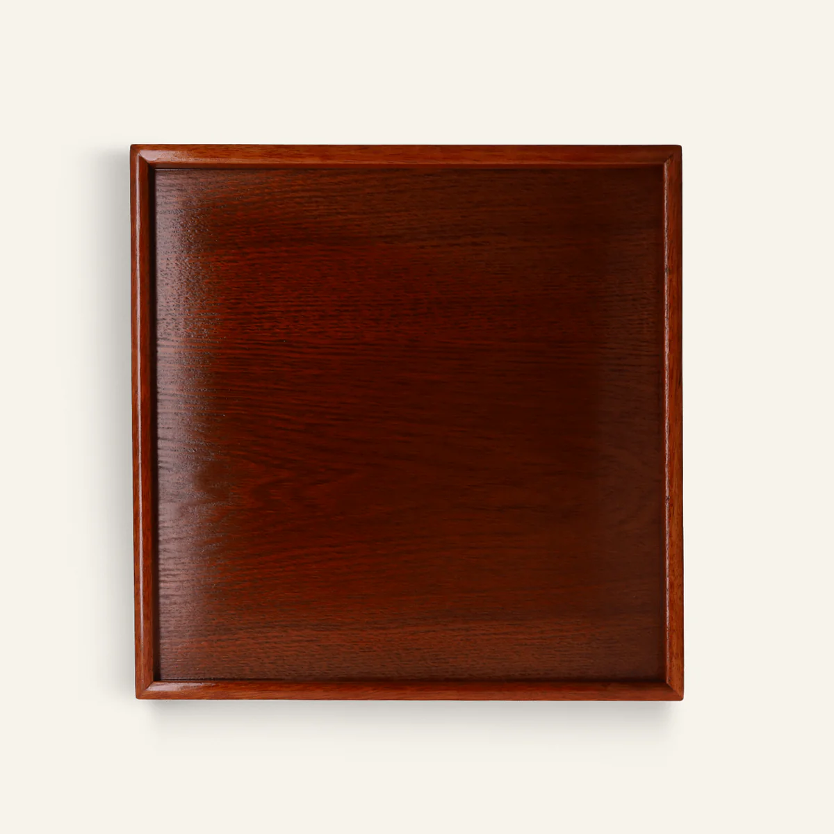 Plateau en bois carré Echizen "otegaru"