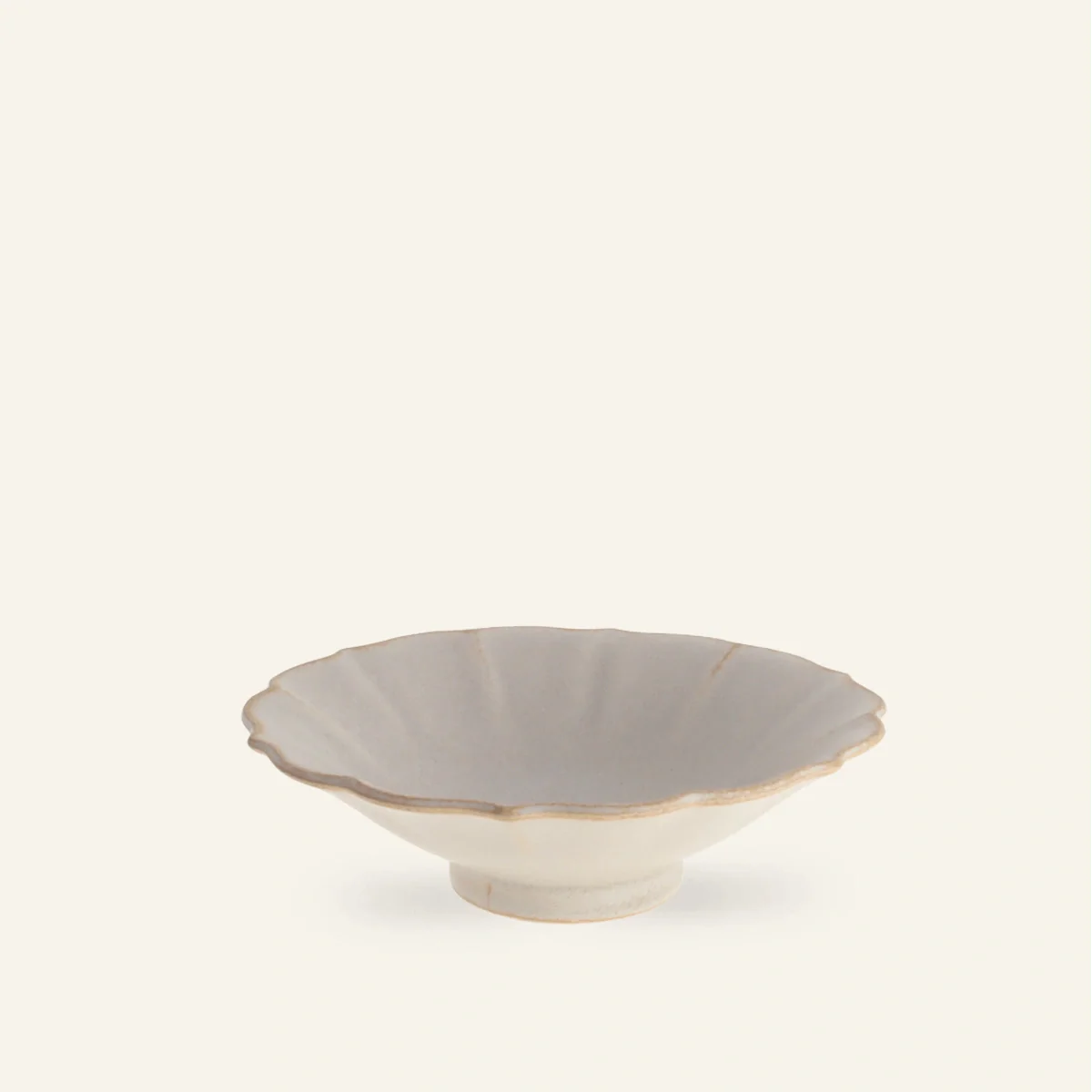 Assiette évasée en porcelaine Muko-zuke "Yuika"