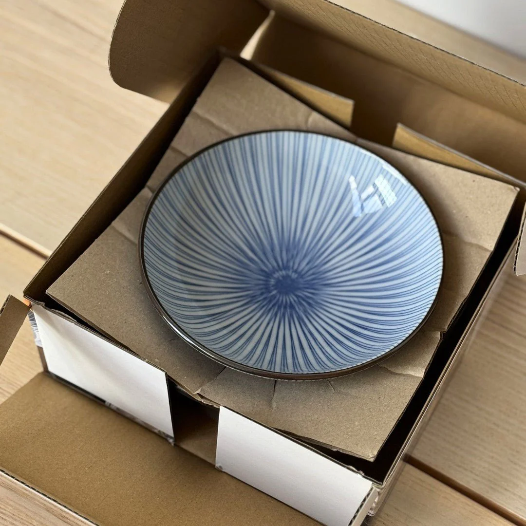 Cocotte bleue en grÚs avec couvercle à double utilisation Ί18.5cm "Donabe" - Image 3