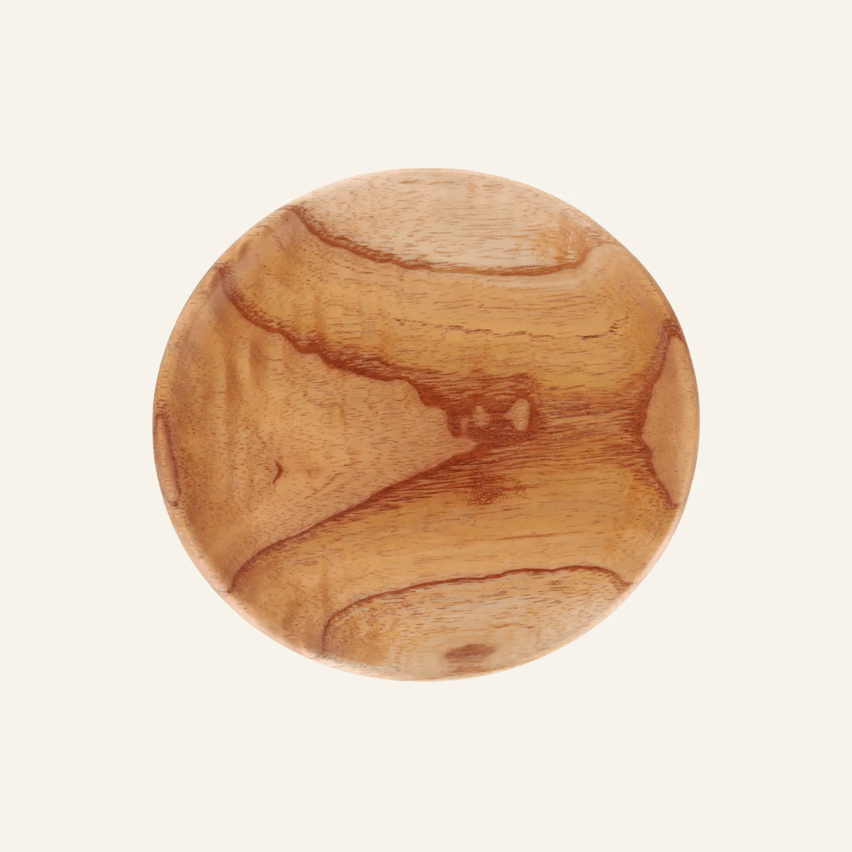 Plat en bois de melia azedarach