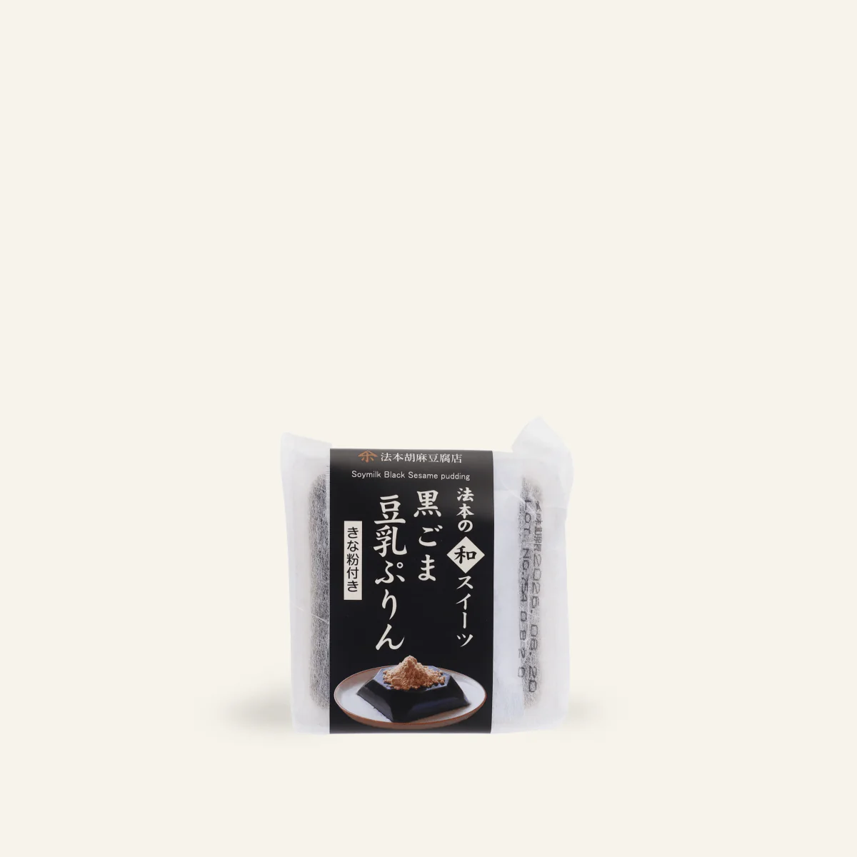 Tofu de sésame noir au lait de soja (avec kinako) 80 g